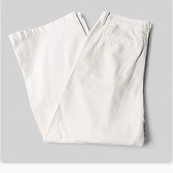 Madewell The Harlow Wide-Leg Jean: Airy Denim Edition Tile White Size 30 NWT - Picture 10 of 11